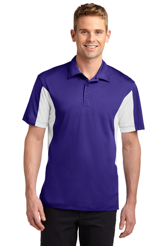 Mens Side Blocked Micropique Sport-Wick Polo, Embroidery, Screen Printing, Pensacola, Logo Masters International